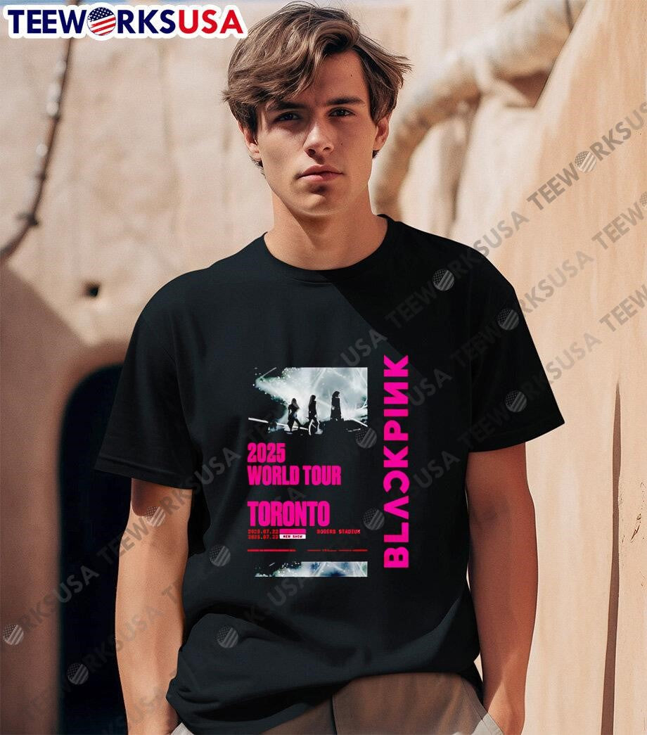 Blackpink 2025 World Tour Toronto Blue Jays - Adult & Kids T-Shirts, Sweatshirts & Hoodies apparel design preview 1