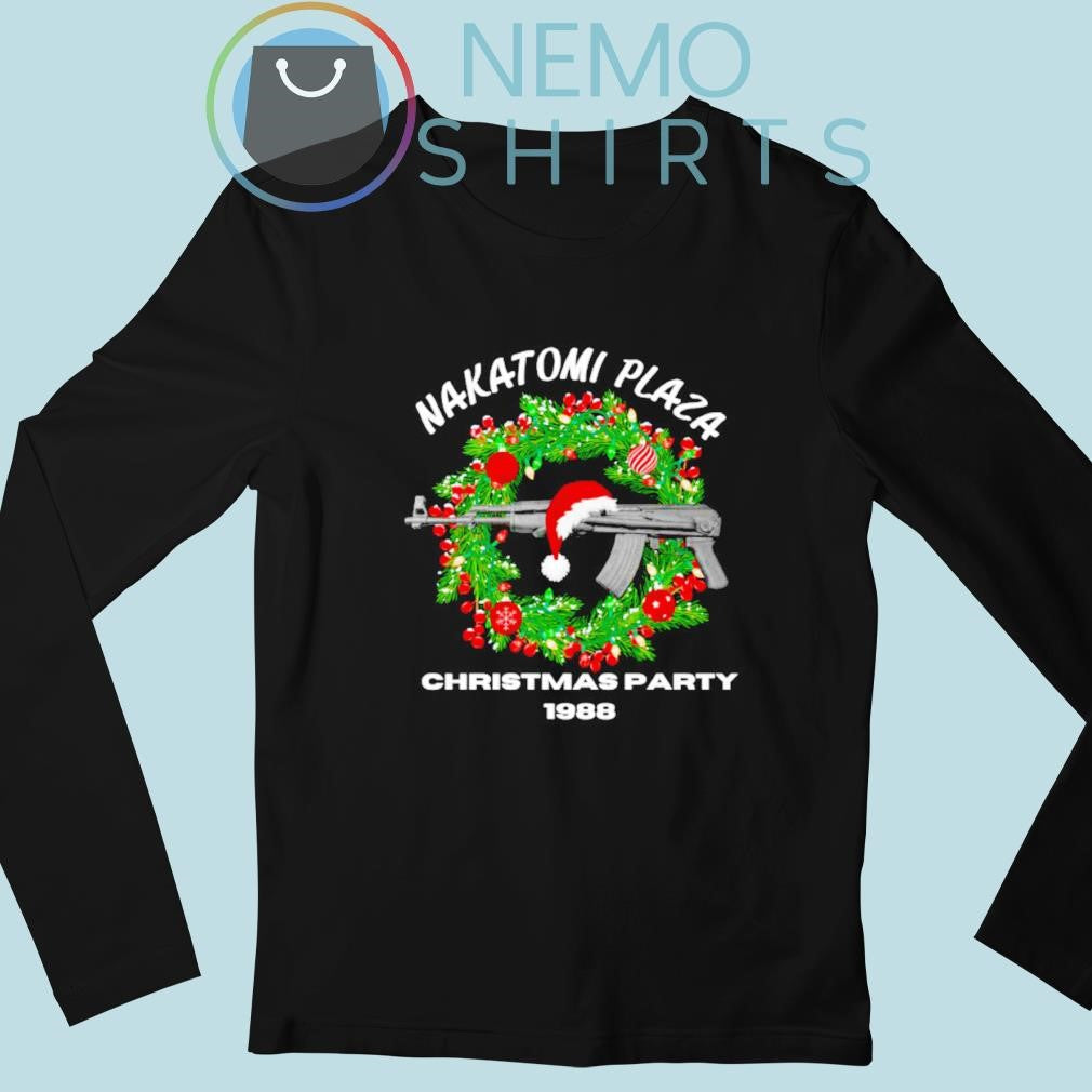 Nakatomi plaza Christmas party 1988 - Adult & Kids T-Shirts, Sweatshirts & Hoodies apparel design preview 3