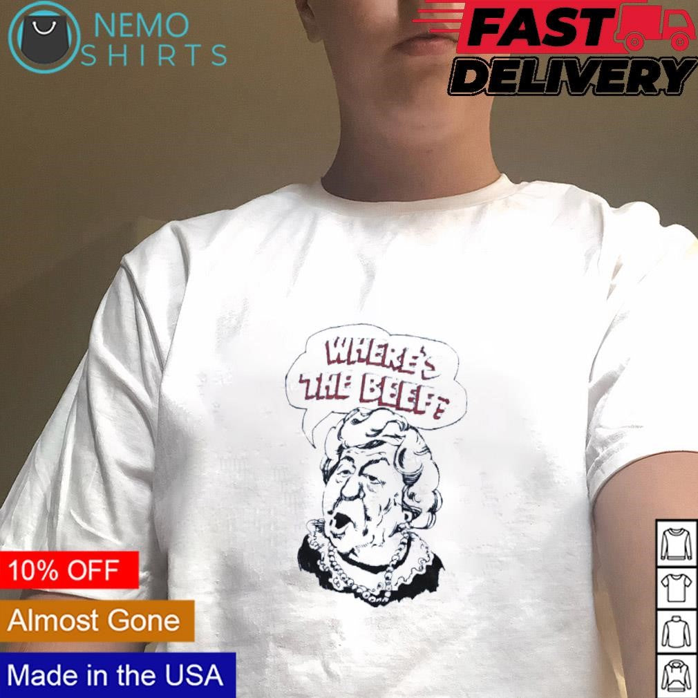Wendy's where's the beef - Adult & Kids T-Shirts, Sweatshirts & Hoodies apparel design preview 4