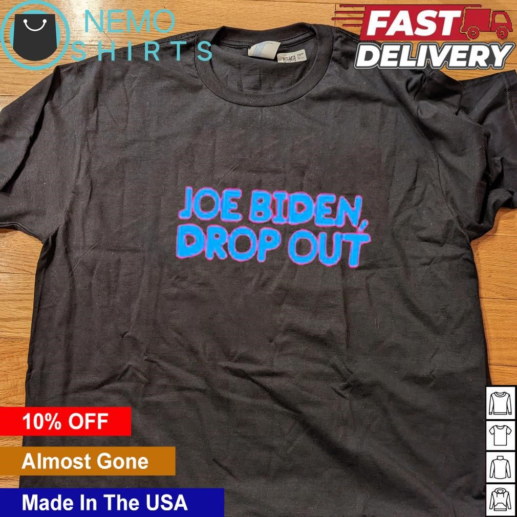 Joe Biden drop out of race - Adult & Kids T-Shirts, Sweatshirts & Hoodies apparel design preview 4