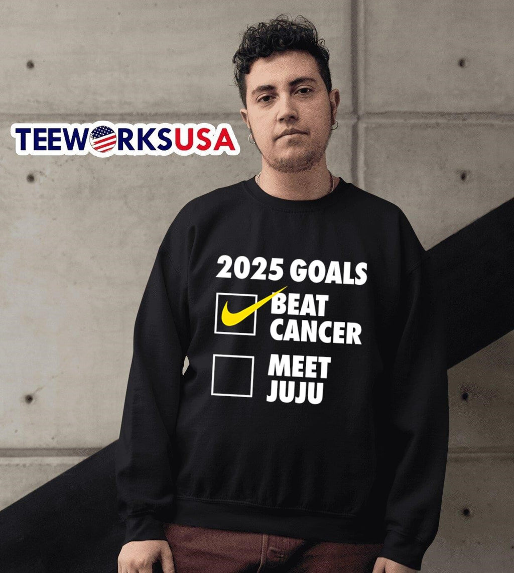 2025 Goals Beat Cancer Meet Juju - Adult & Kids T-Shirts, Sweatshirts & Hoodies apparel design preview 6