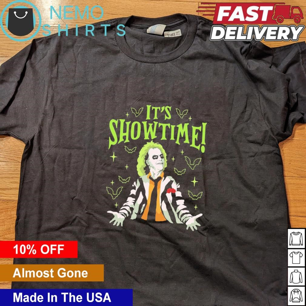 It's showtime Beetlejuice Wannabe Halloween - Adult & Kids T-Shirts, Sweatshirts & Hoodies apparel design preview 4