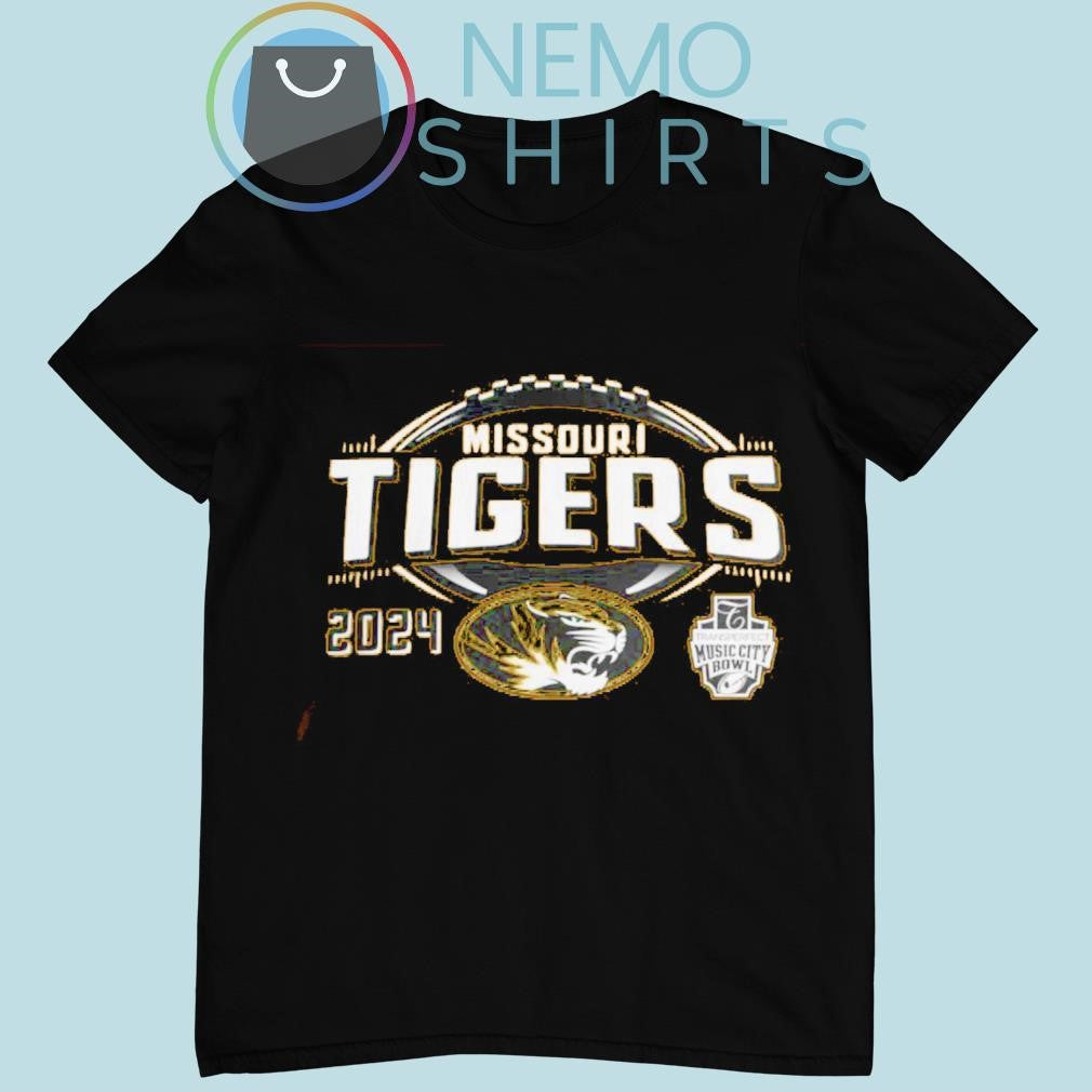 Mizzou Tigers 2024 CFP Transperfect Music City Bowl - Adult & Kids T-Shirts, Sweatshirts & Hoodies apparel design preview 1
