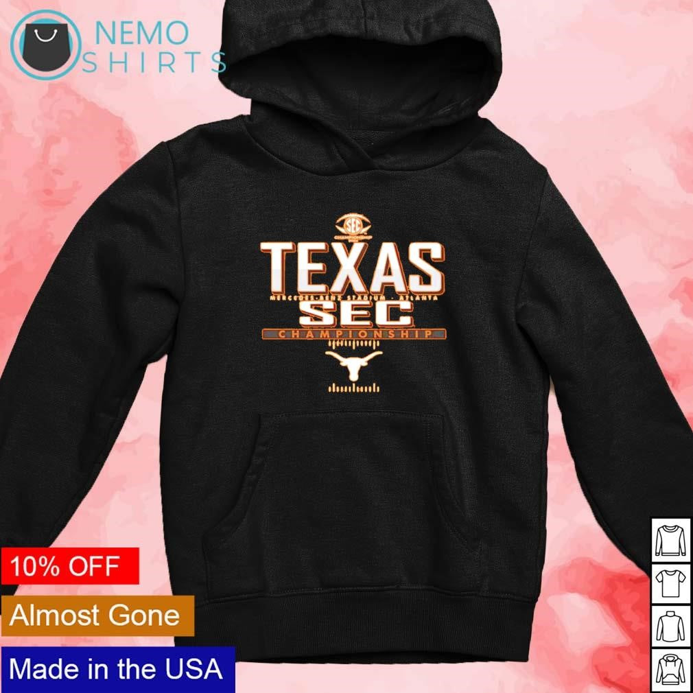 Texas Longhorns 2024 SEC championship game bound - Adult & Kids T-Shirts, Sweatshirts & Hoodies apparel design preview 4
