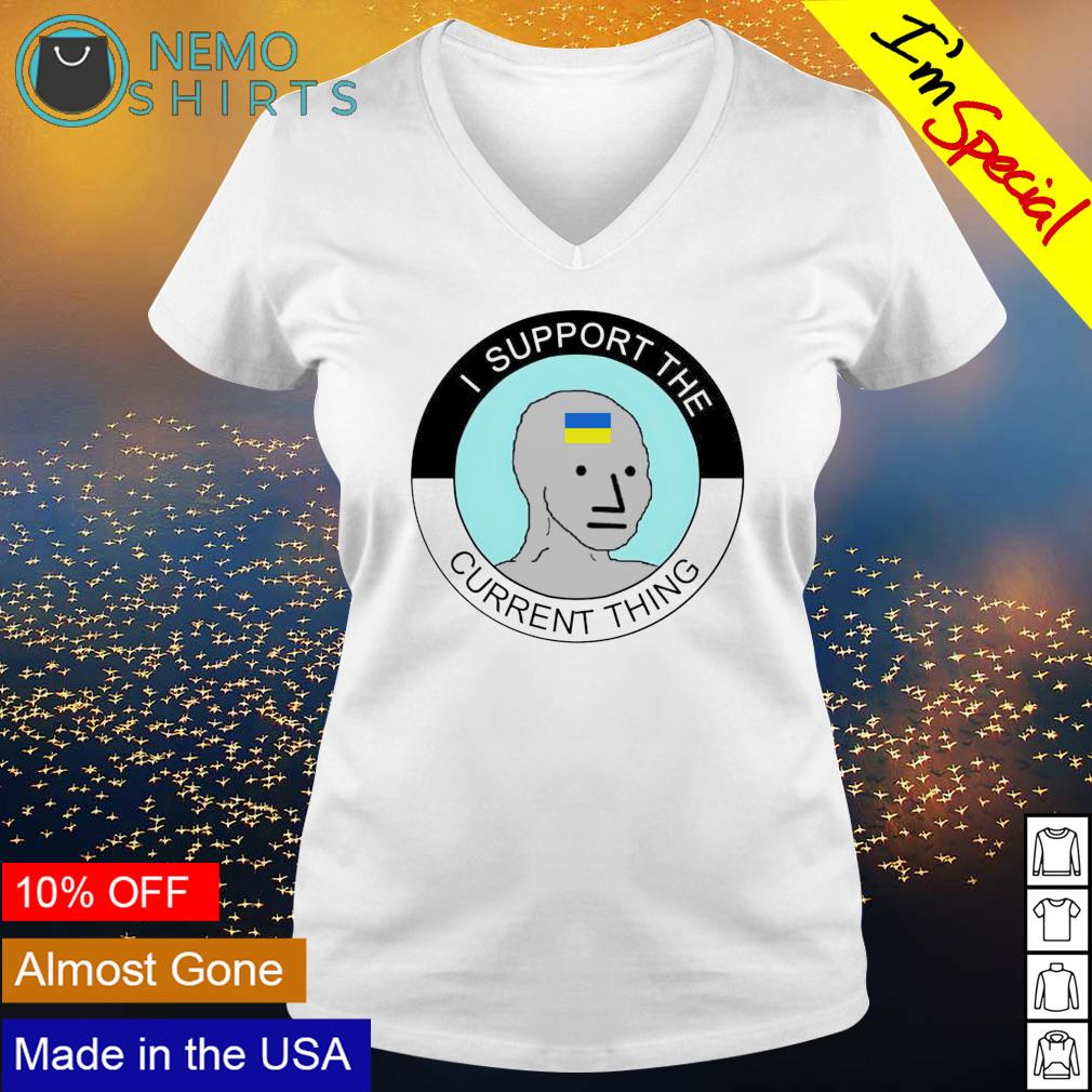Ukraine I support the current thing - Adult & Kids T-Shirts, Sweatshirts & Hoodies apparel design preview 5