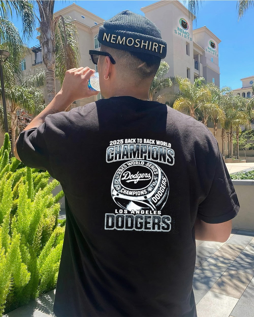 Los Angeles Dodgers 2025 back to World Series - Adult & Kids T-Shirts, Sweatshirts & Hoodies apparel design preview 4