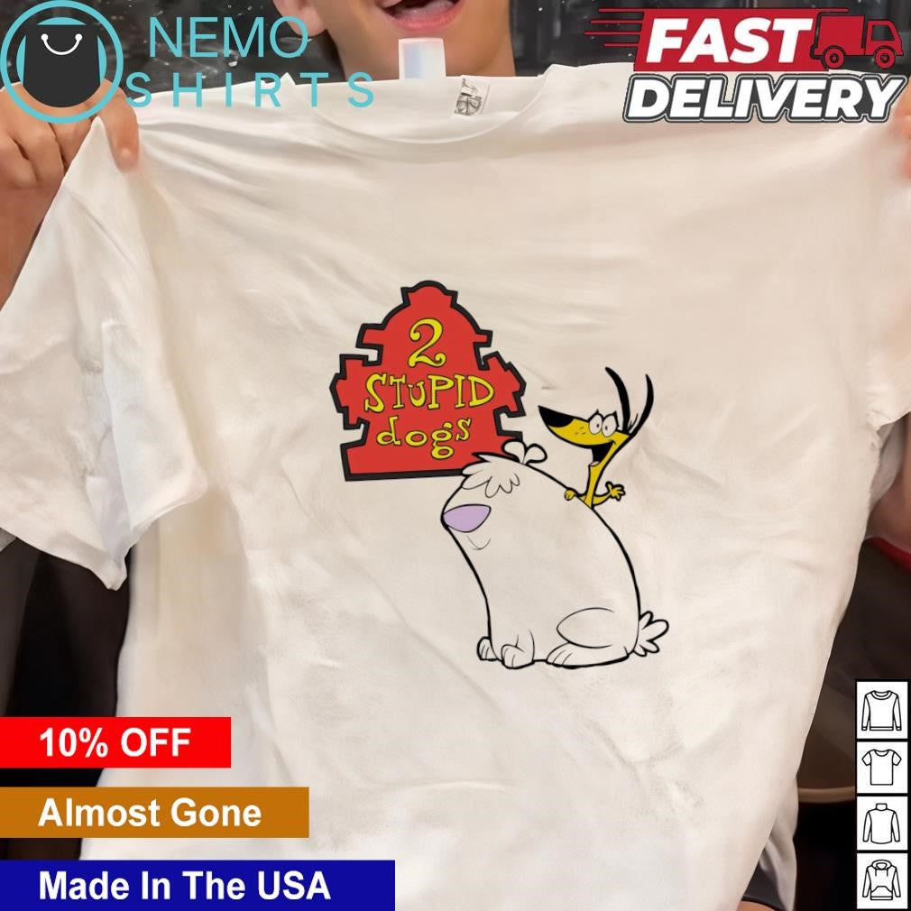 Two stupid dogs - Adult & Kids T-Shirts, Sweatshirts & Hoodies apparel design preview 1