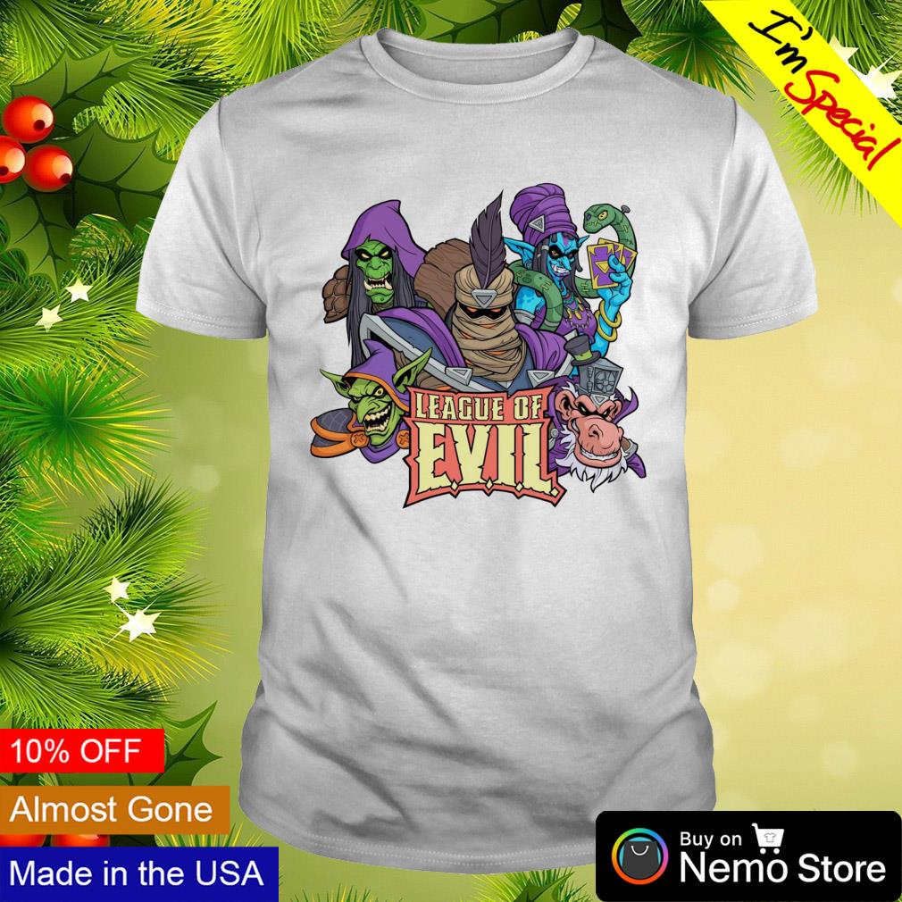 The league of EVIL - Adult & Kids T-Shirts, Sweatshirts & Hoodies apparel design preview 1