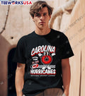 Mitchell Ness Carolina Hurricanes Black Local Food - Adult & Kids T-Shirts, Sweatshirts & Hoodies apparel design preview 1