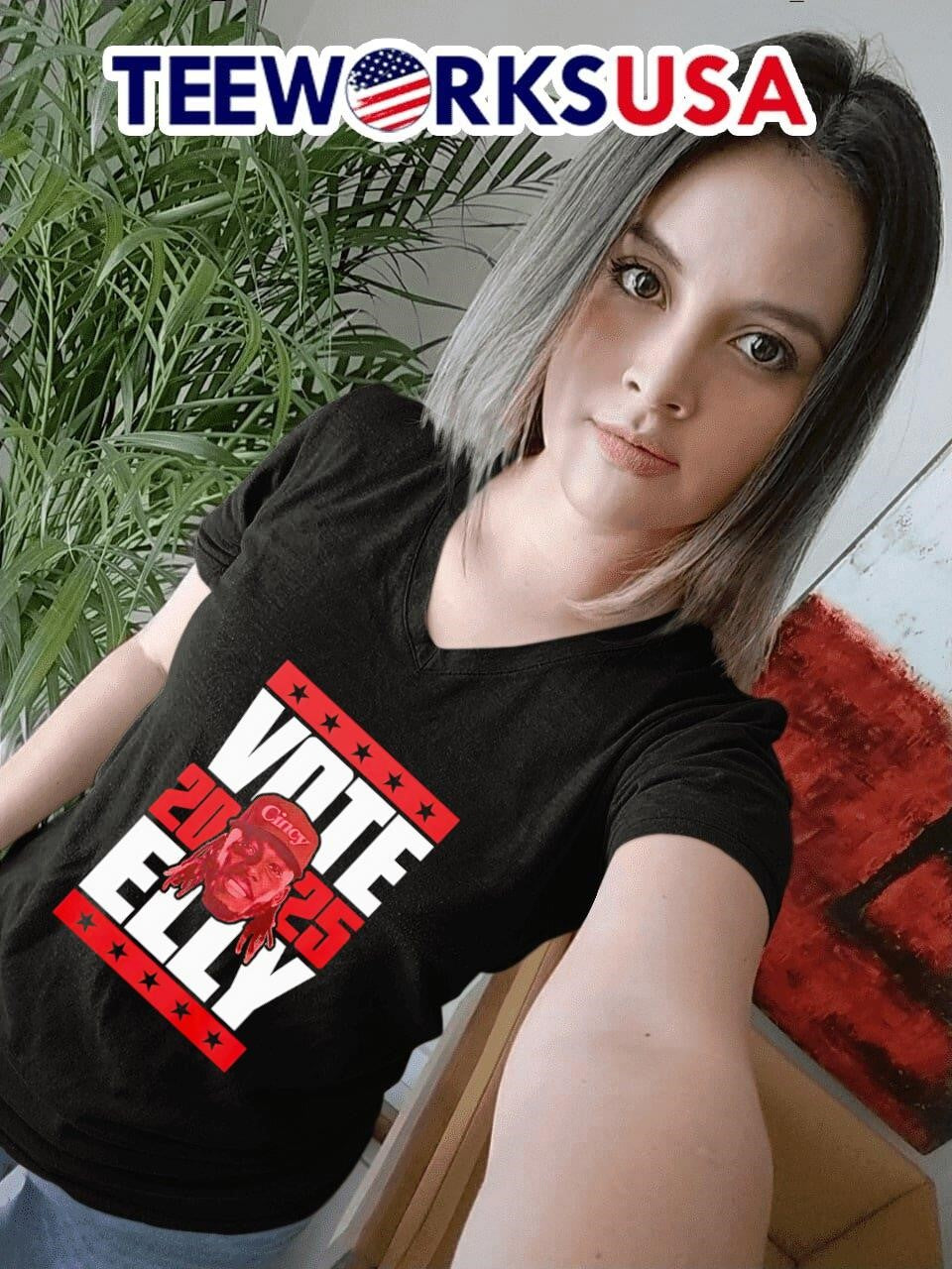 Elly De La Cruz 2025 Vote - Adult & Kids T-Shirts, Sweatshirts & Hoodies apparel design preview 7