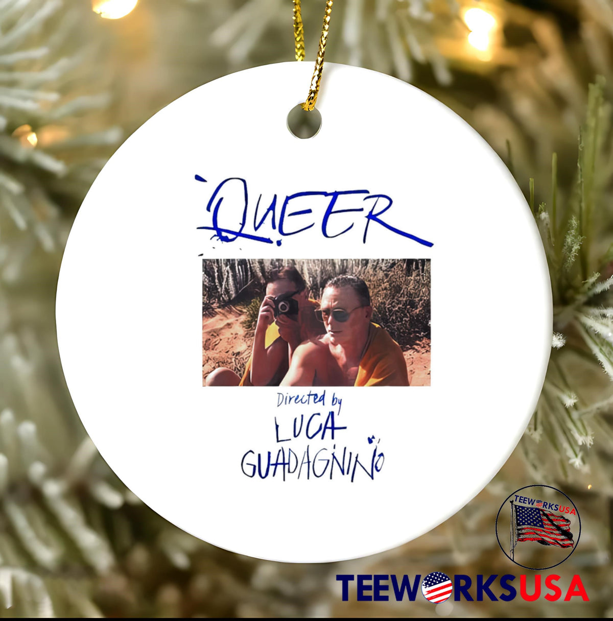 Queer Directed By Luca Guadagnino Photo - Adult & Kids T-Shirts, Sweatshirts & Hoodies apparel design preview 3