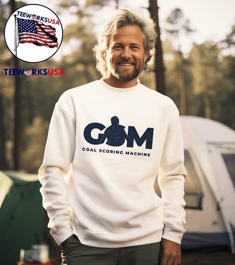 GSM goal scoring machine - Adult & Kids T-Shirts, Sweatshirts & Hoodies apparel design preview 3