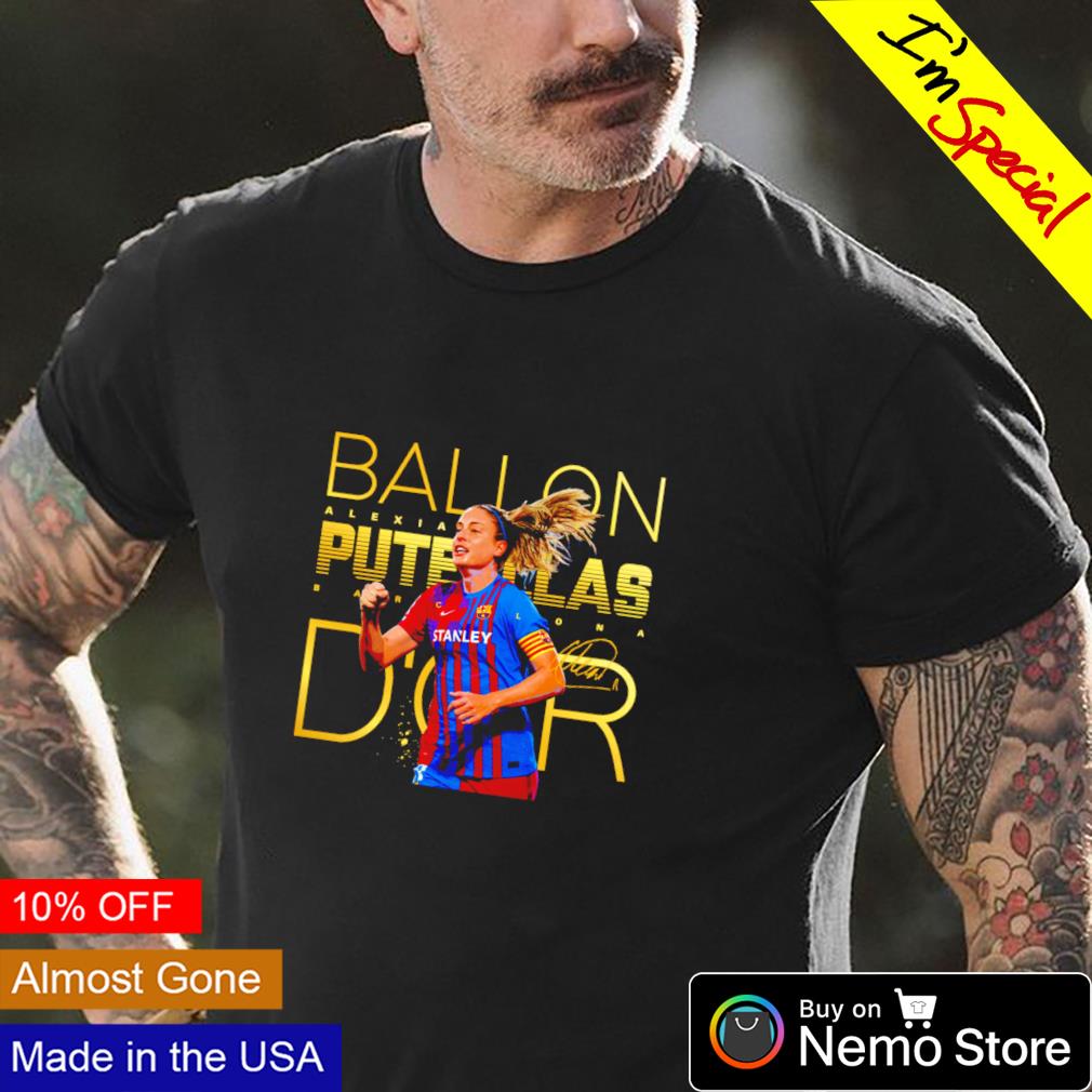 Ballon D'or Alexia Putellas Barcelona - Adult & Kids T-Shirts, Sweatshirts & Hoodies apparel design preview 4
