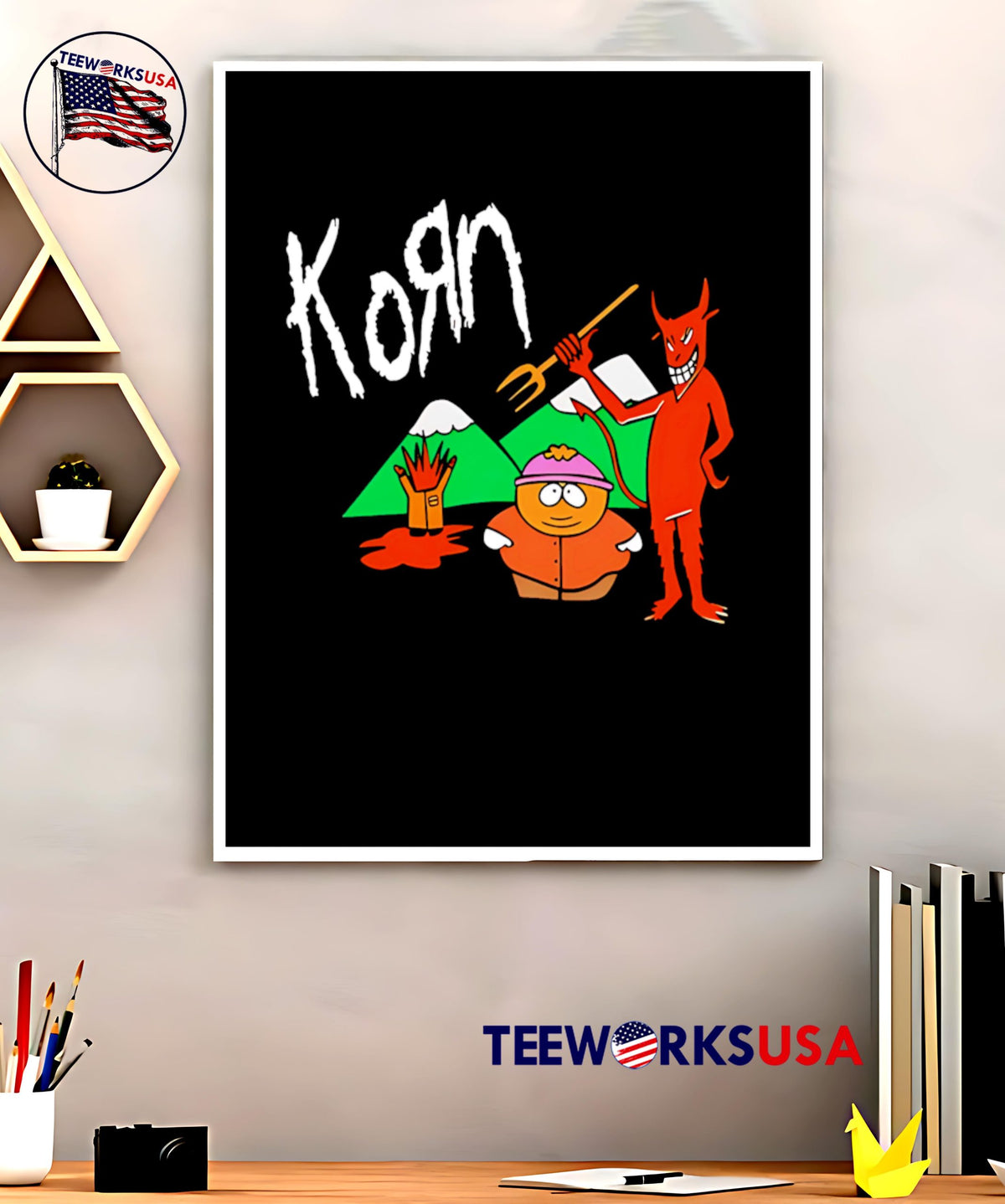 Korn South Park - Adult & Kids T-Shirts, Sweatshirts & Hoodies apparel design preview 5
