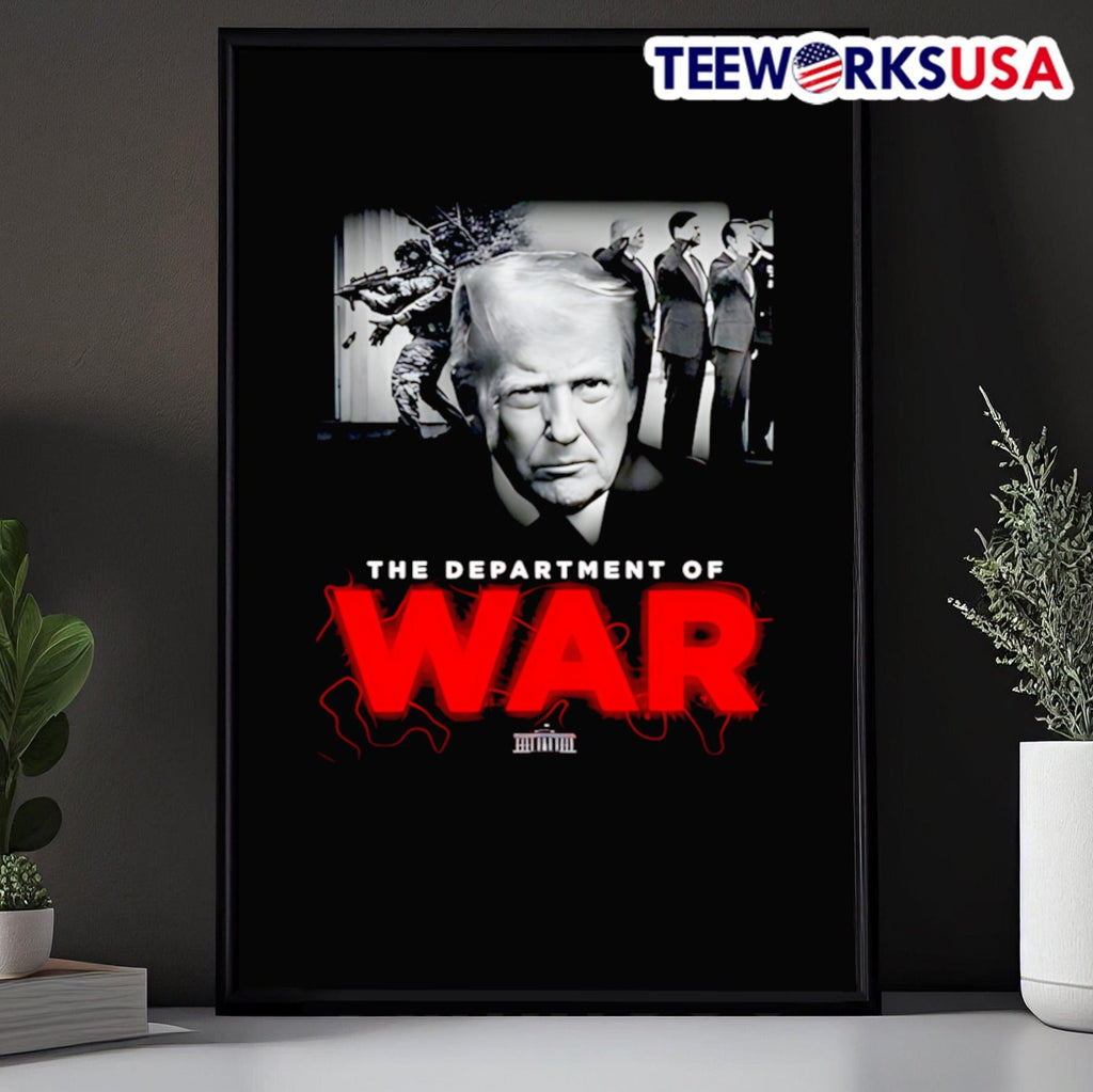 Donald Trump Department Of War - Adult & Kids T-Shirts, Sweatshirts & Hoodies apparel design preview 5