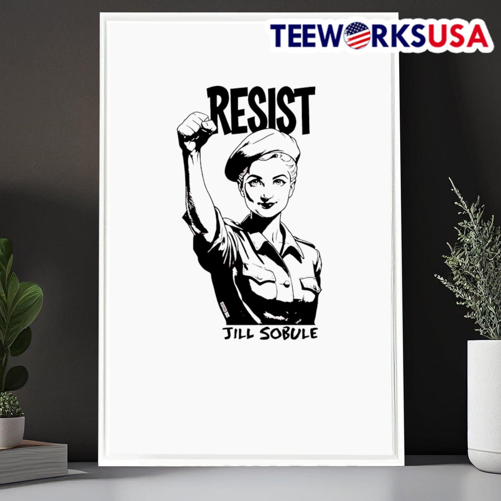 Resist Jill Sobule - Adult & Kids T-Shirts, Sweatshirts & Hoodies apparel design preview 6