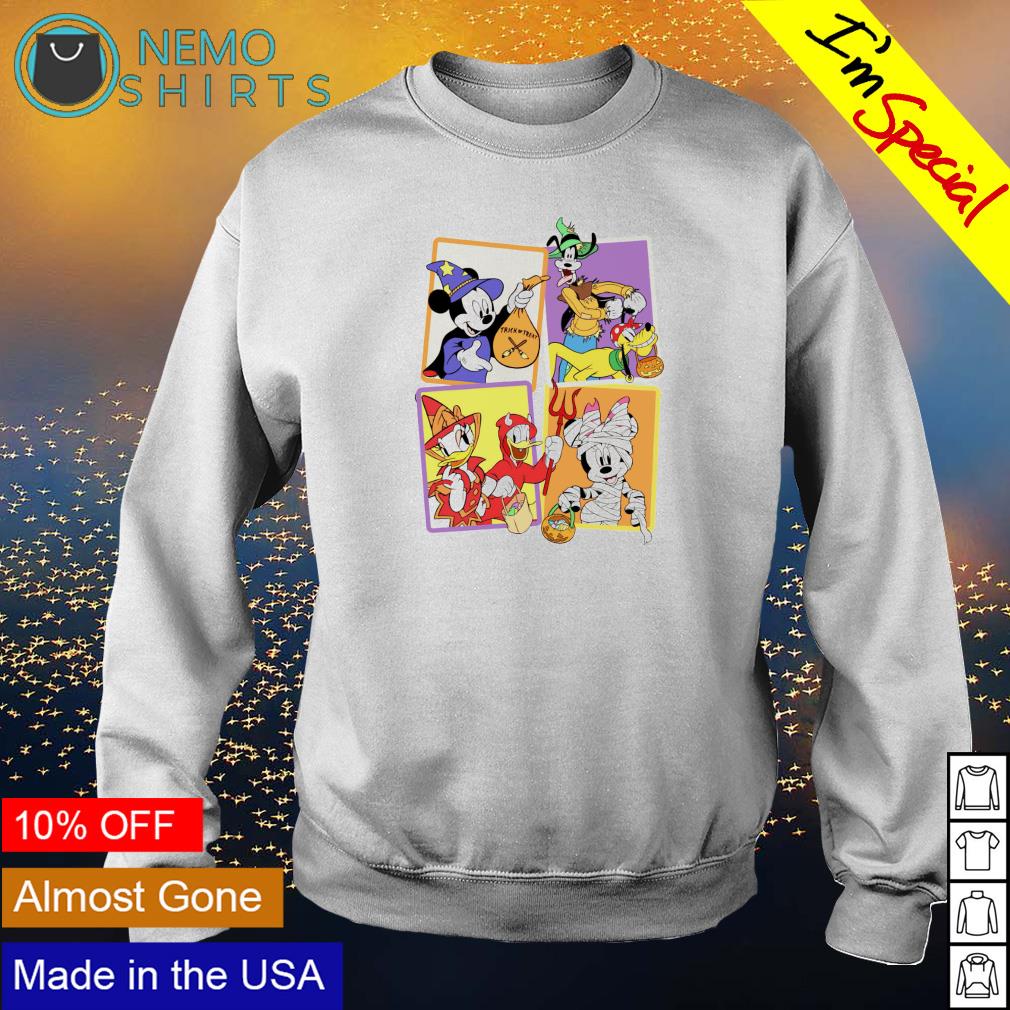 Halloween Mickey trick or treat - Adult & Kids T-Shirts, Sweatshirts & Hoodies apparel design preview 4