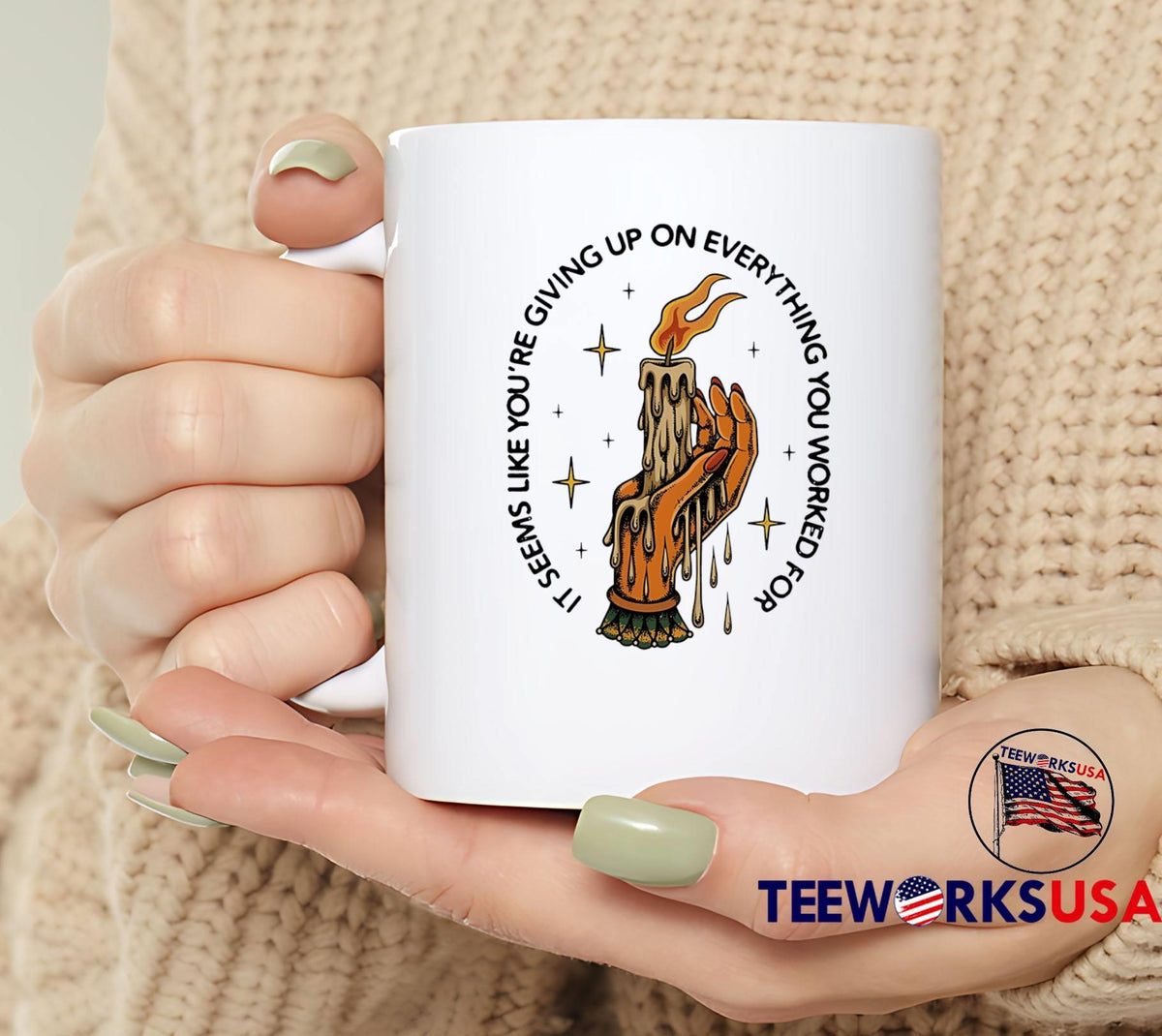 It Seems Like You're Giving Up On Everything You - Adult & Kids T-Shirts, Sweatshirts & Hoodies apparel design preview 6