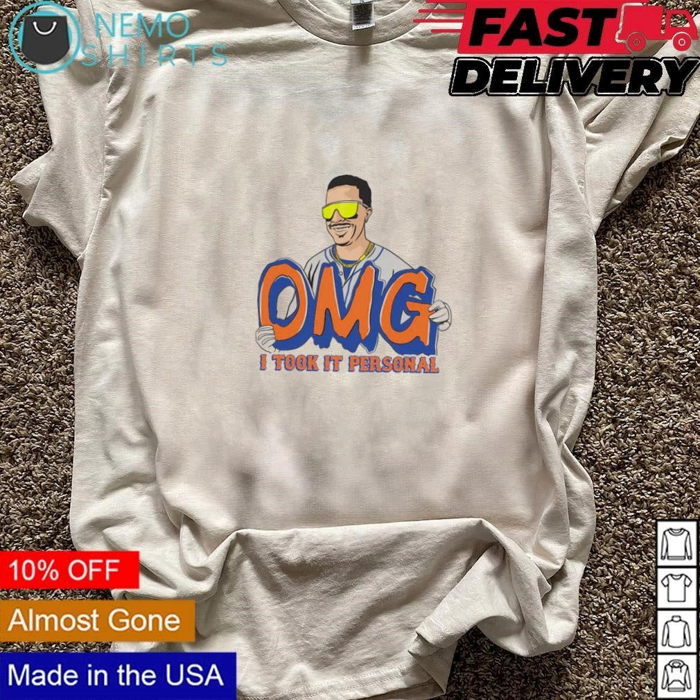 New York Mets Mark Vientos OMG I took it personal - Adult & Kids T-Shirts, Sweatshirts & Hoodies apparel design preview 3