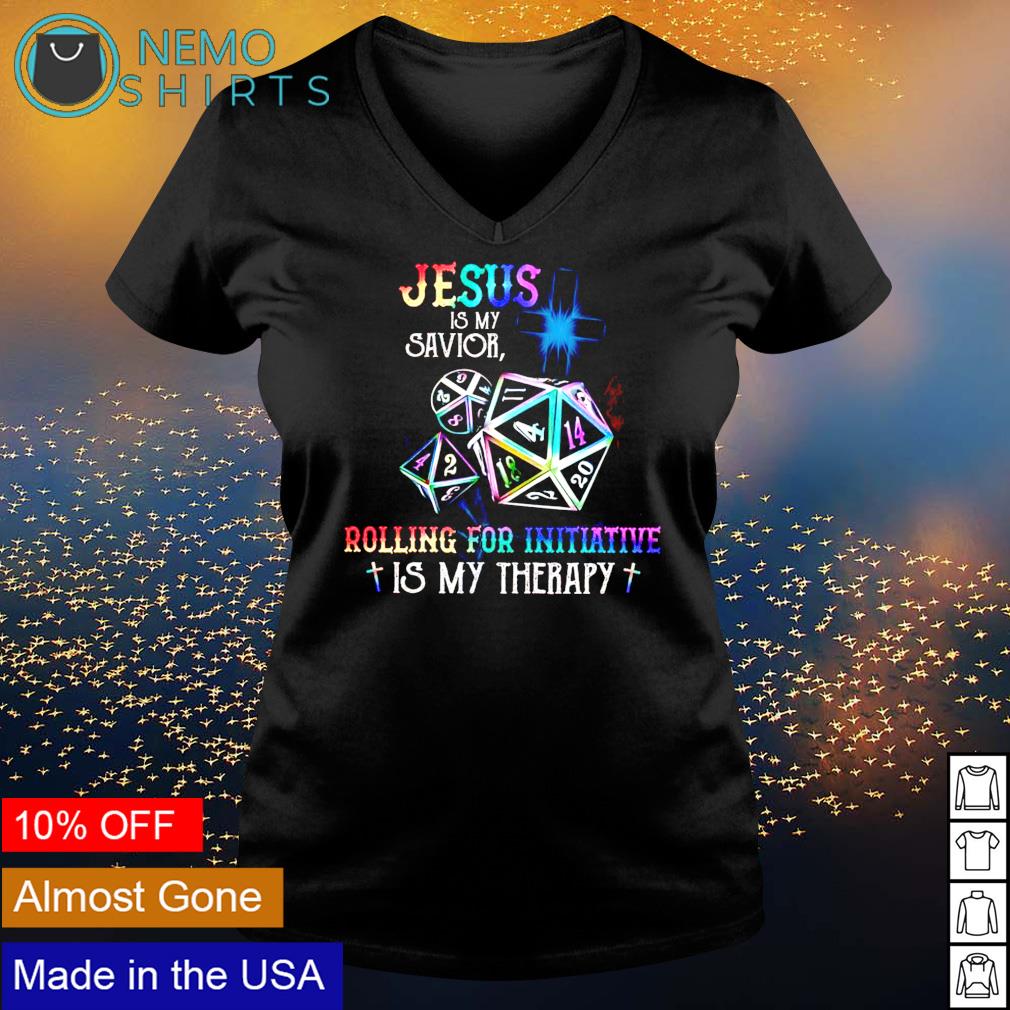 Dungeons Dragons Jesus is my savior rolling for - Adult & Kids T-Shirts, Sweatshirts & Hoodies apparel design preview 5