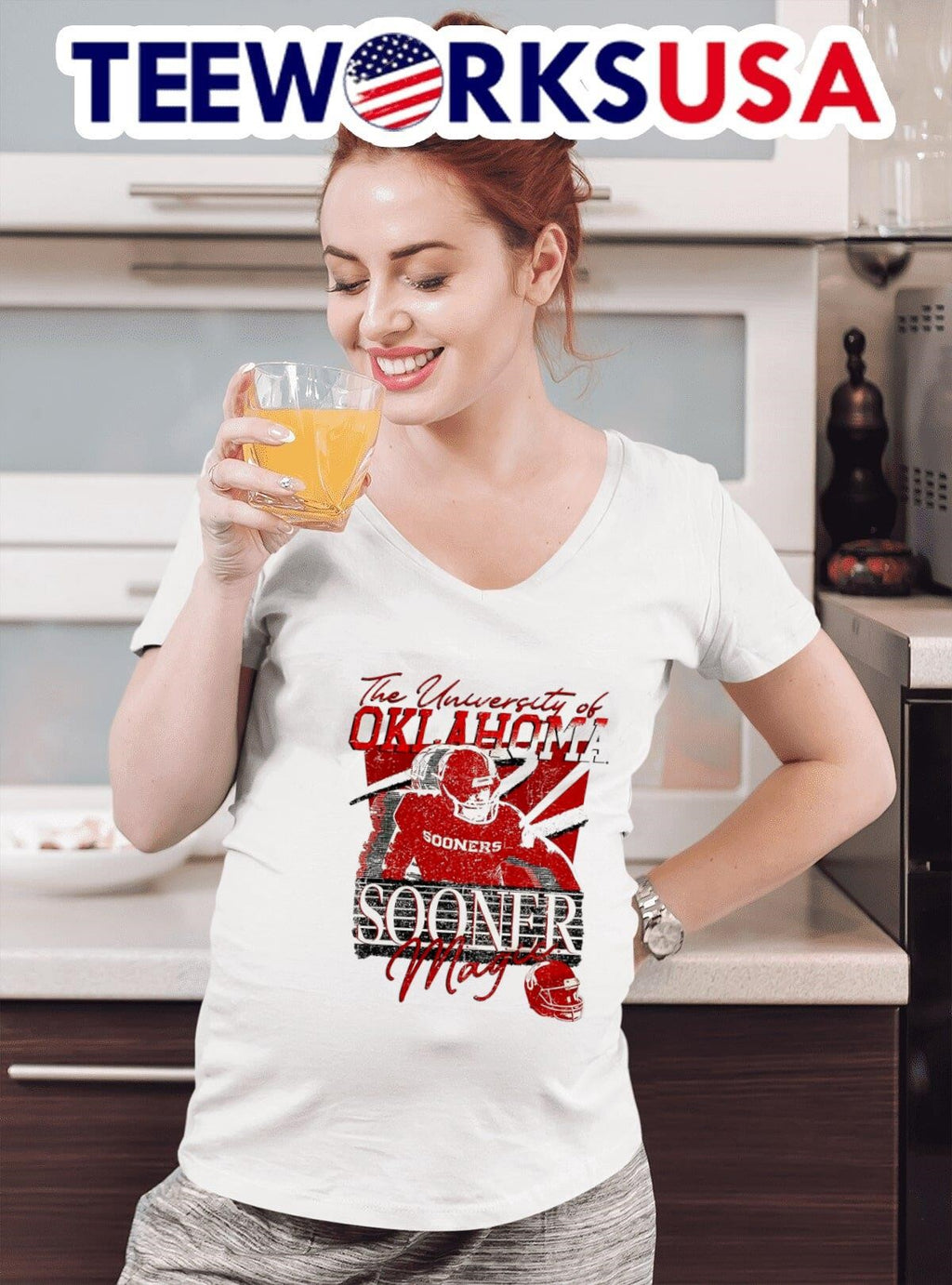 The university of Oklahoma Sooners magic vintage - Adult & Kids T-Shirts, Sweatshirts & Hoodies apparel design preview 4