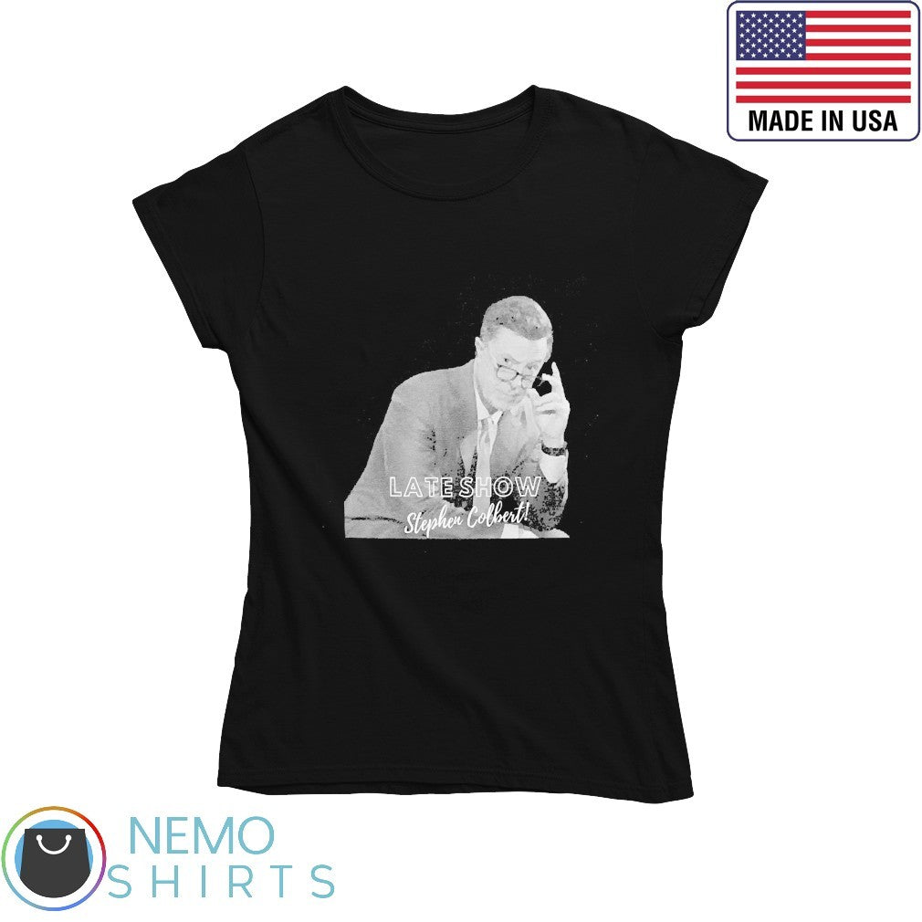 Stephen Colbert late show graphic - Adult & Kids T-Shirts, Sweatshirts & Hoodies apparel design preview 4