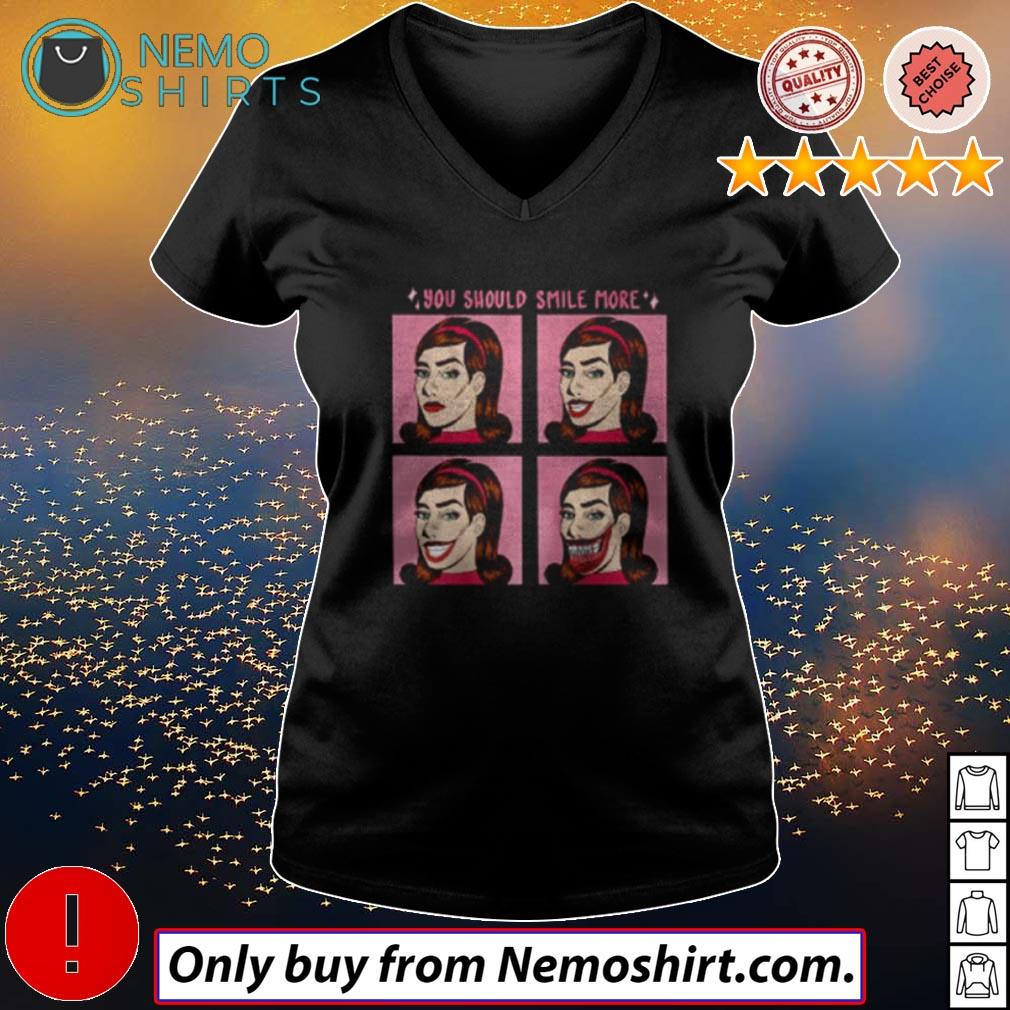 You should smile more - Adult & Kids T-Shirts, Sweatshirts & Hoodies apparel design preview 5