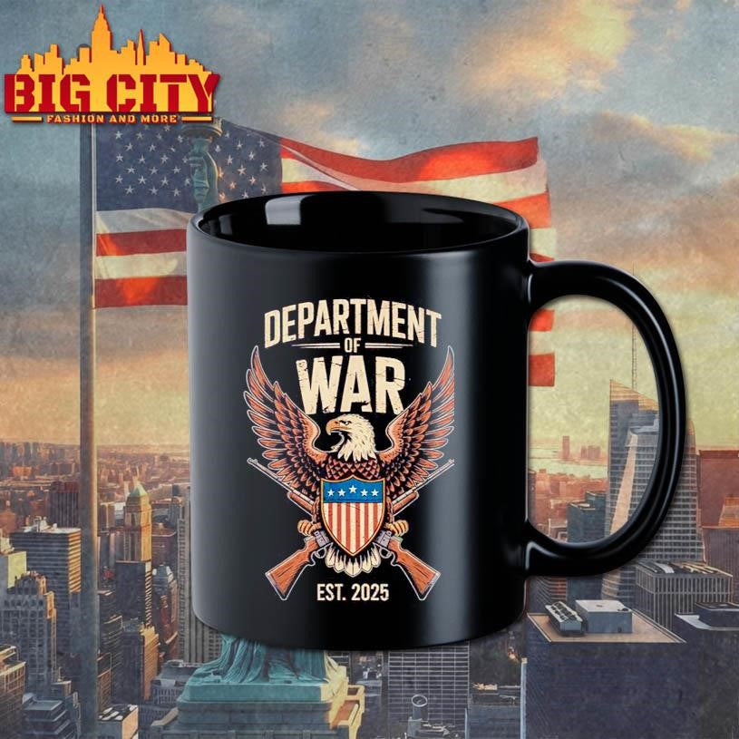 Department Of War Established 2025 Dow - Adult & Kids T-Shirts, Sweatshirts & Hoodies apparel design preview 3