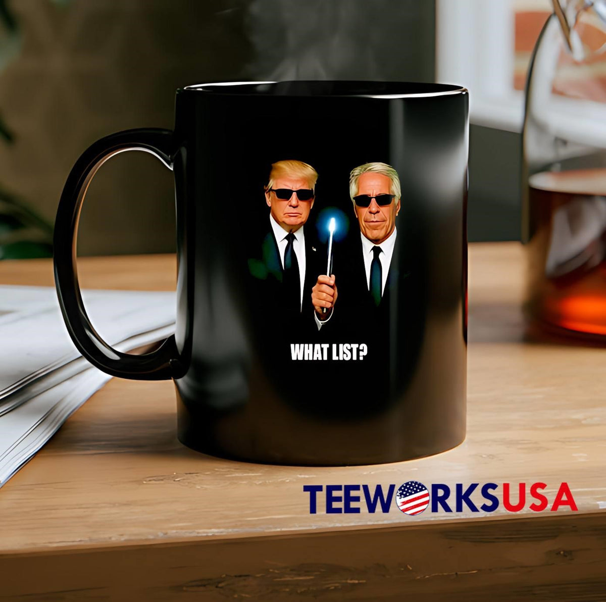 What List Trump And Jeffrey Epstein picture - Adult & Kids T-Shirts, Sweatshirts & Hoodies apparel design preview 2