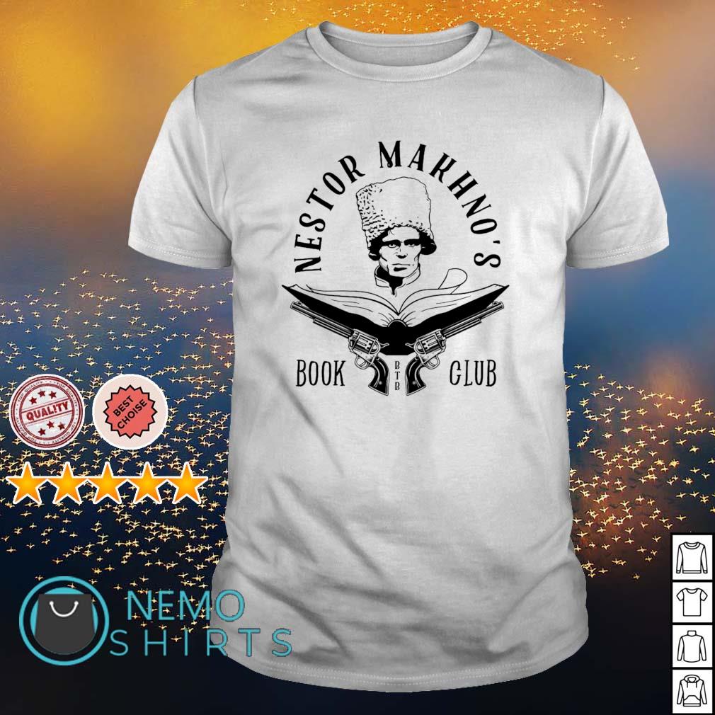 Nestor Makhno's book club - Adult & Kids T-Shirts, Sweatshirts & Hoodies apparel design preview 1