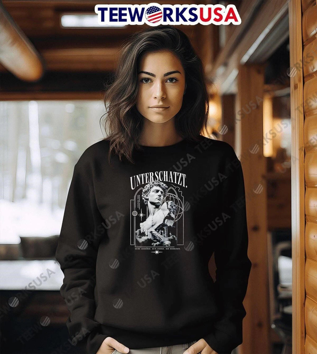 Unterschatzt Discipline Today Freedom Tomorrow Keine - Adult & Kids T-Shirts, Sweatshirts & Hoodies apparel design preview 6