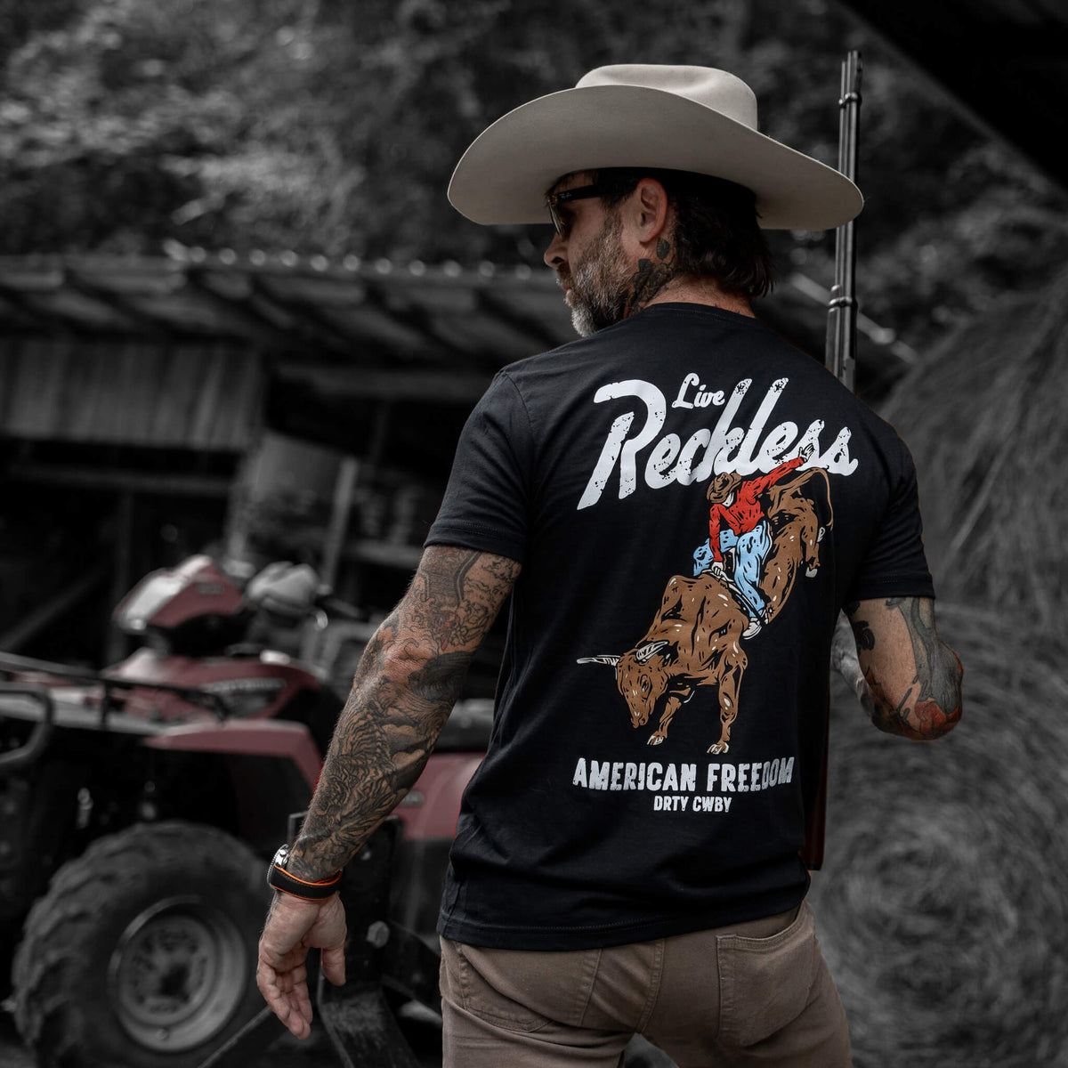Live Reckless Men's - Adult & Kids T-Shirts, Sweatshirts & Hoodies apparel design preview 5