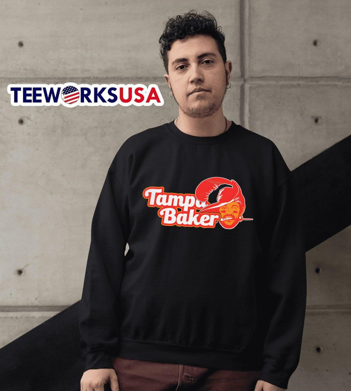 Tampa Baker Mayfield retro - Adult & Kids T-Shirts, Sweatshirts & Hoodies apparel design preview 6