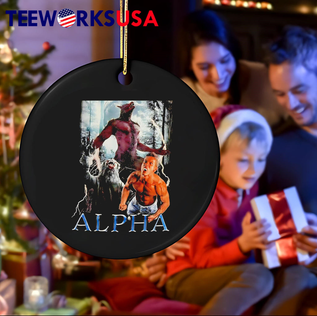Wolf zombie Alpha - Adult & Kids T-Shirts, Sweatshirts & Hoodies apparel design preview 4