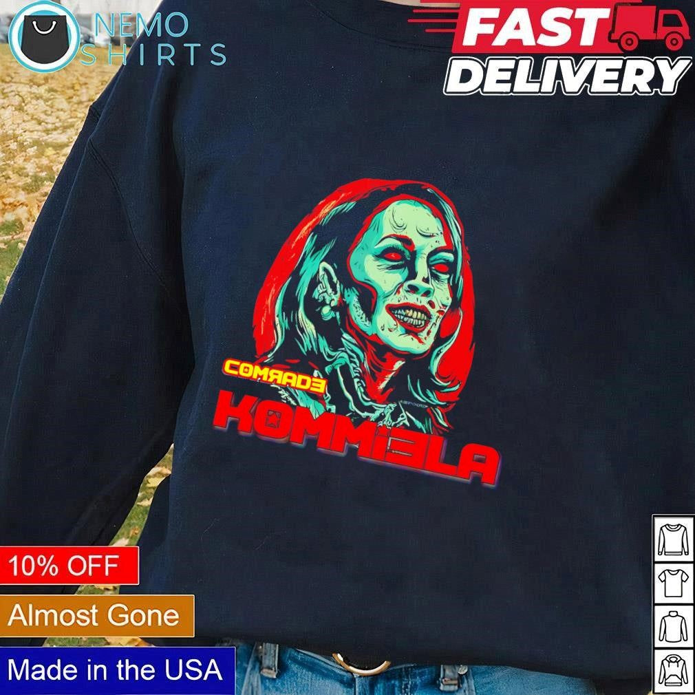 Walton and Johnson Comrade Kommiela Zombie - Adult & Kids T-Shirts, Sweatshirts & Hoodies apparel design preview 1
