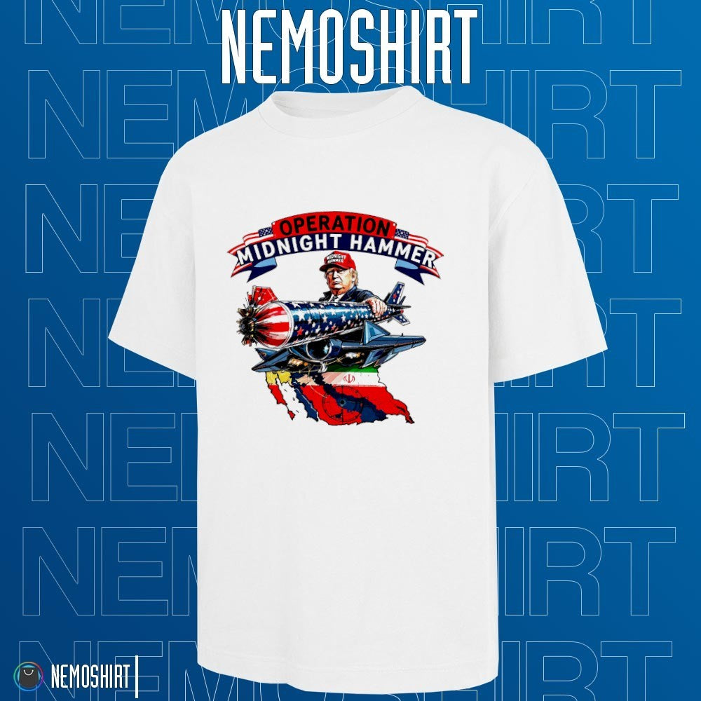 Operation midnight hammer Trump bunker buster b2 - Adult & Kids T-Shirts, Sweatshirts & Hoodies apparel design preview 1