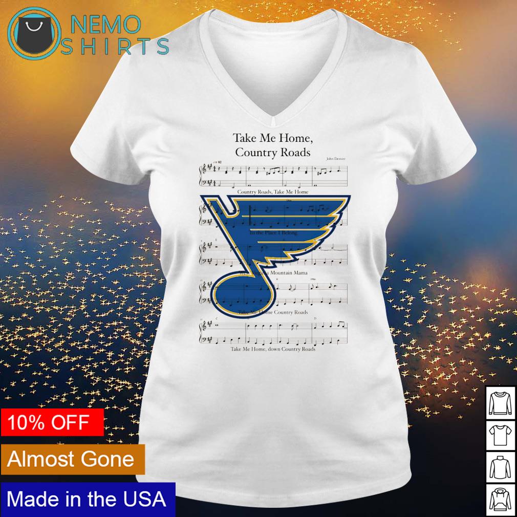 St Louis Blues Take Me Home Country Roads - Adult & Kids T-Shirts, Sweatshirts & Hoodies apparel design preview 5