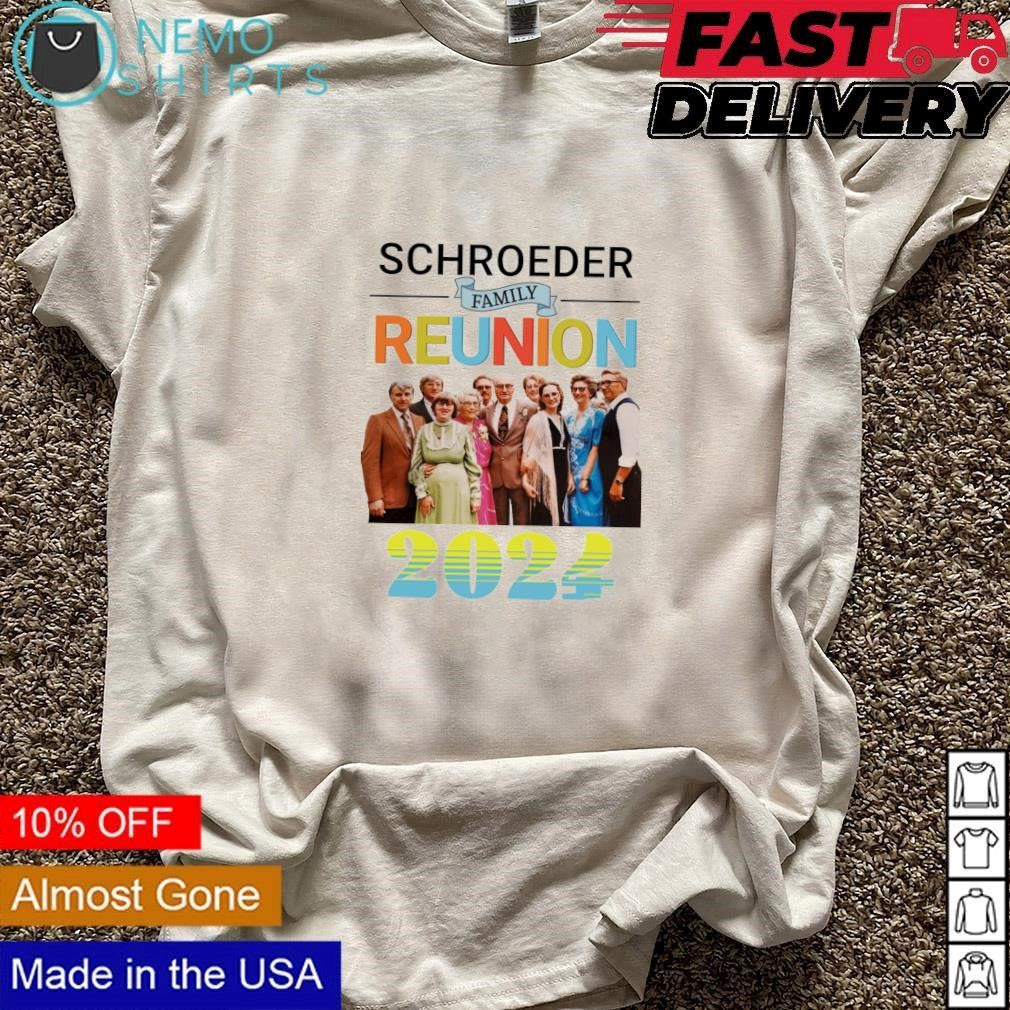 Schroeder family reunion 2024 - Adult & Kids T-Shirts, Sweatshirts & Hoodies apparel design preview 3