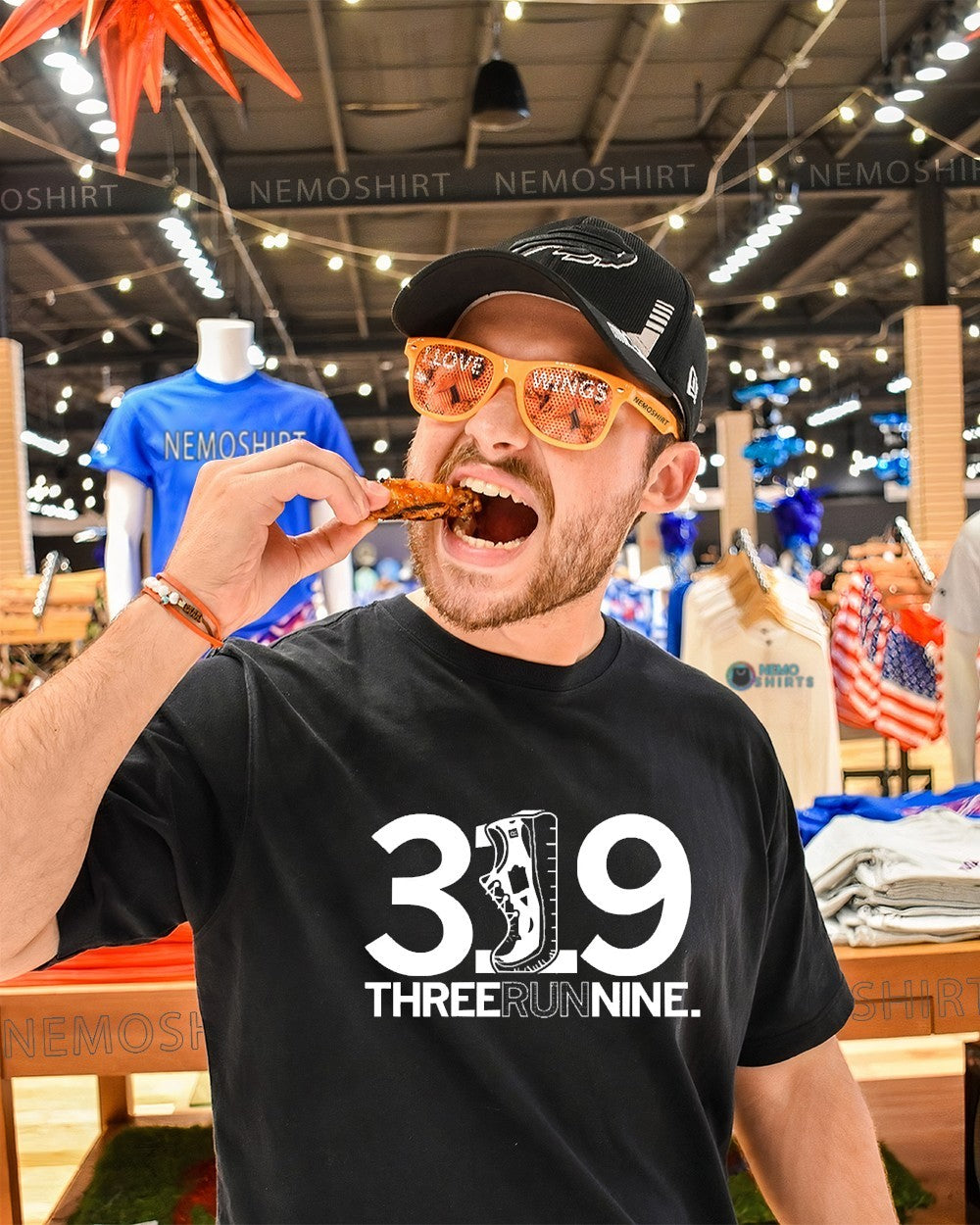 Three Run Nine 3Run9 - Adult & Kids T-Shirts, Sweatshirts & Hoodies apparel design preview 1