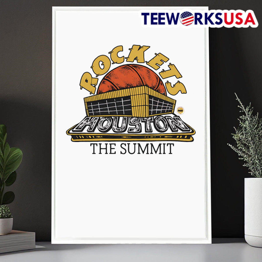 Houston Rockets The Summit Arena - Adult & Kids T-Shirts, Sweatshirts & Hoodies apparel design preview 6