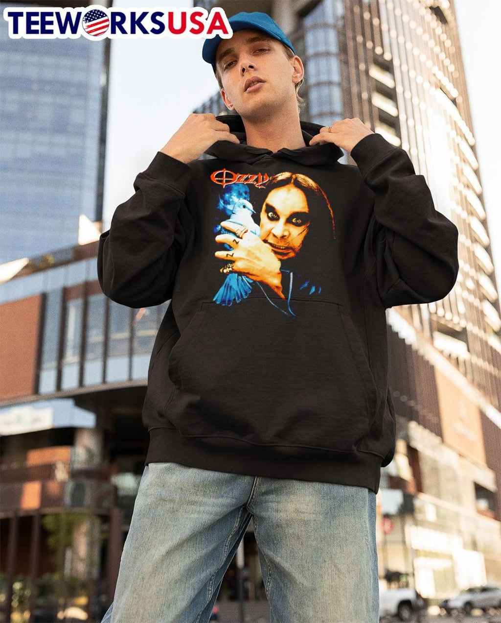 Ozzy Dove SS classic retro - Adult & Kids T-Shirts, Sweatshirts & Hoodies apparel design preview 3