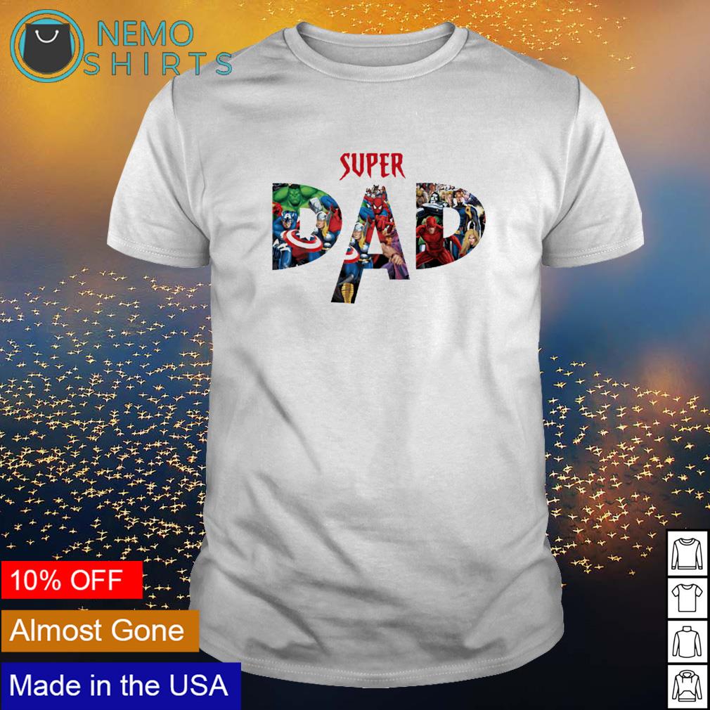 Superhero Super Dad - Adult & Kids T-Shirts, Sweatshirts & Hoodies apparel design preview 1