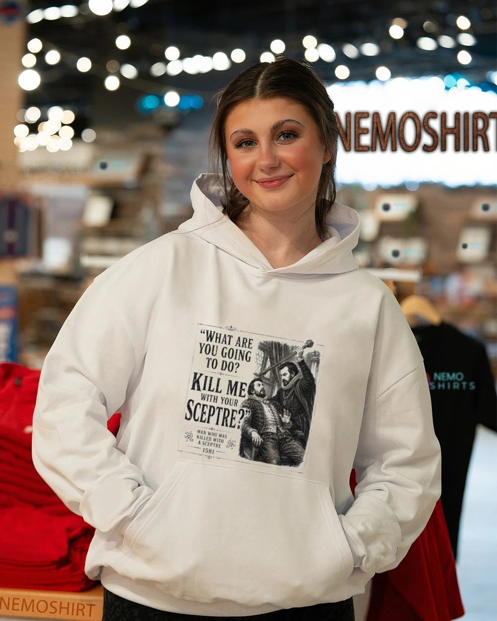 Man Who Was Killed With A Sceptre Kill Me Your - Adult & Kids T-Shirts, Sweatshirts & Hoodies apparel design preview 5