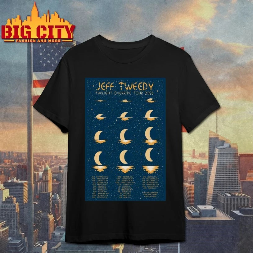Jeff Tweedy Twilight Override 2025 Tour Poster - Adult & Kids T-Shirts, Sweatshirts & Hoodies apparel design preview 1