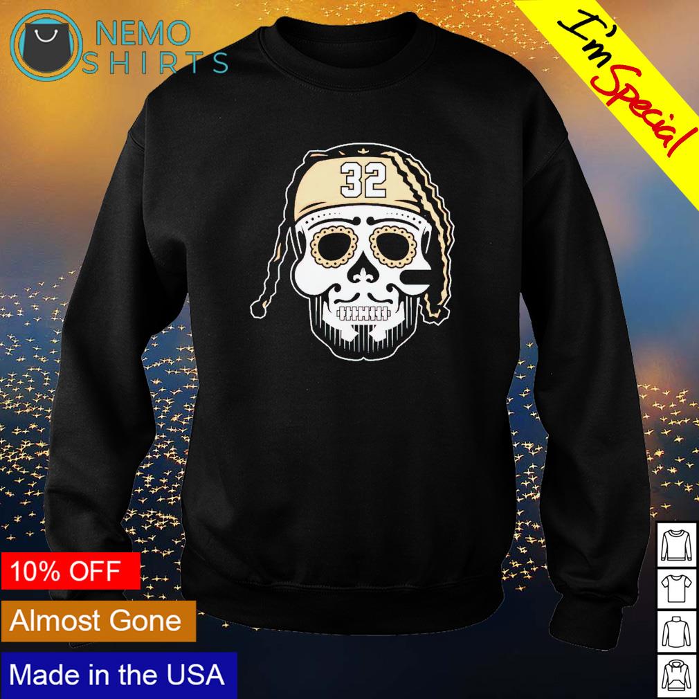 Tyrann Mathieu sugar skull - Adult & Kids T-Shirts, Sweatshirts & Hoodies apparel design preview 4