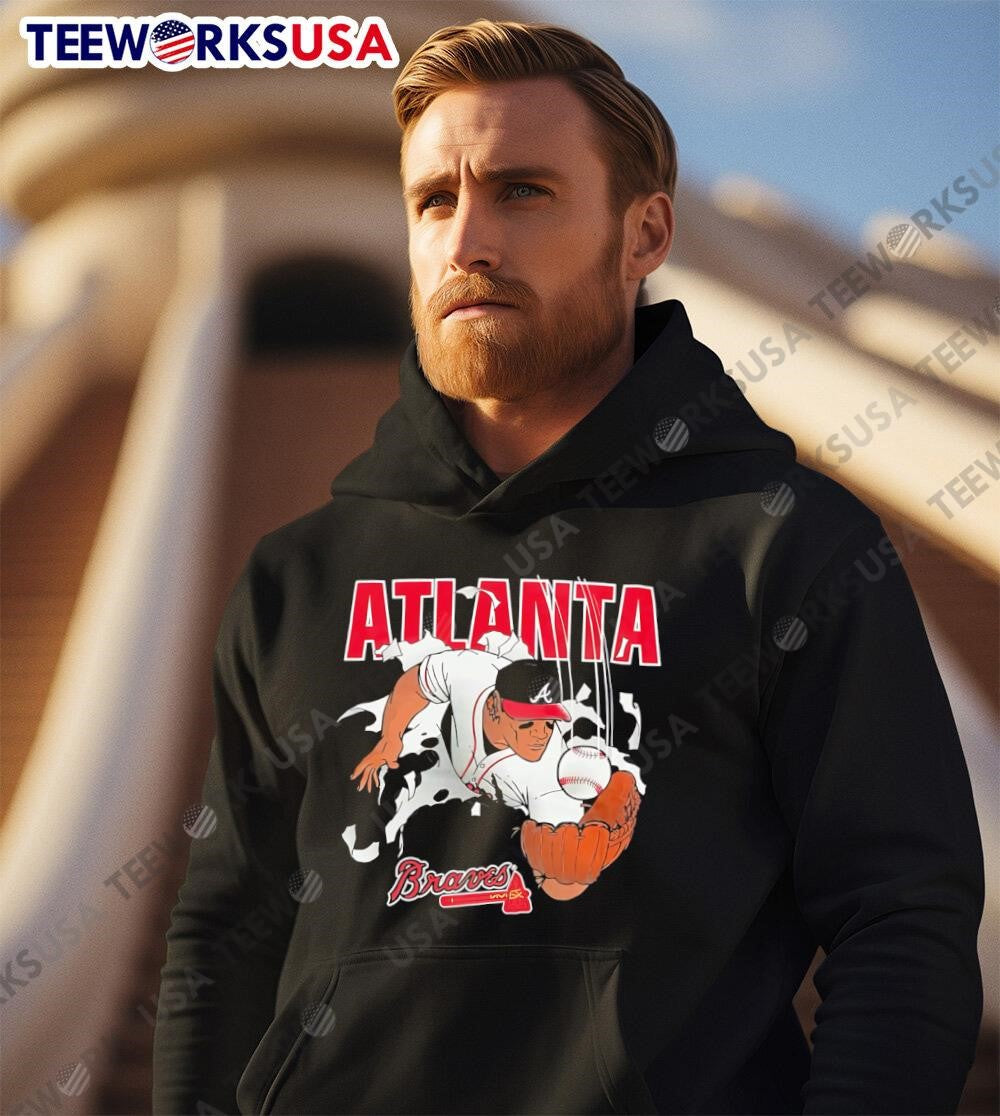 Atlanta Braves Nutmeg Breakthrough - Adult & Kids T-Shirts, Sweatshirts & Hoodies apparel design preview 2