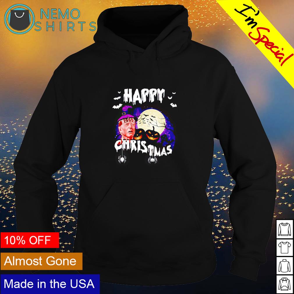 Joe Biden happy Christmas Halloween - Adult & Kids T-Shirts, Sweatshirts & Hoodies apparel design preview 2