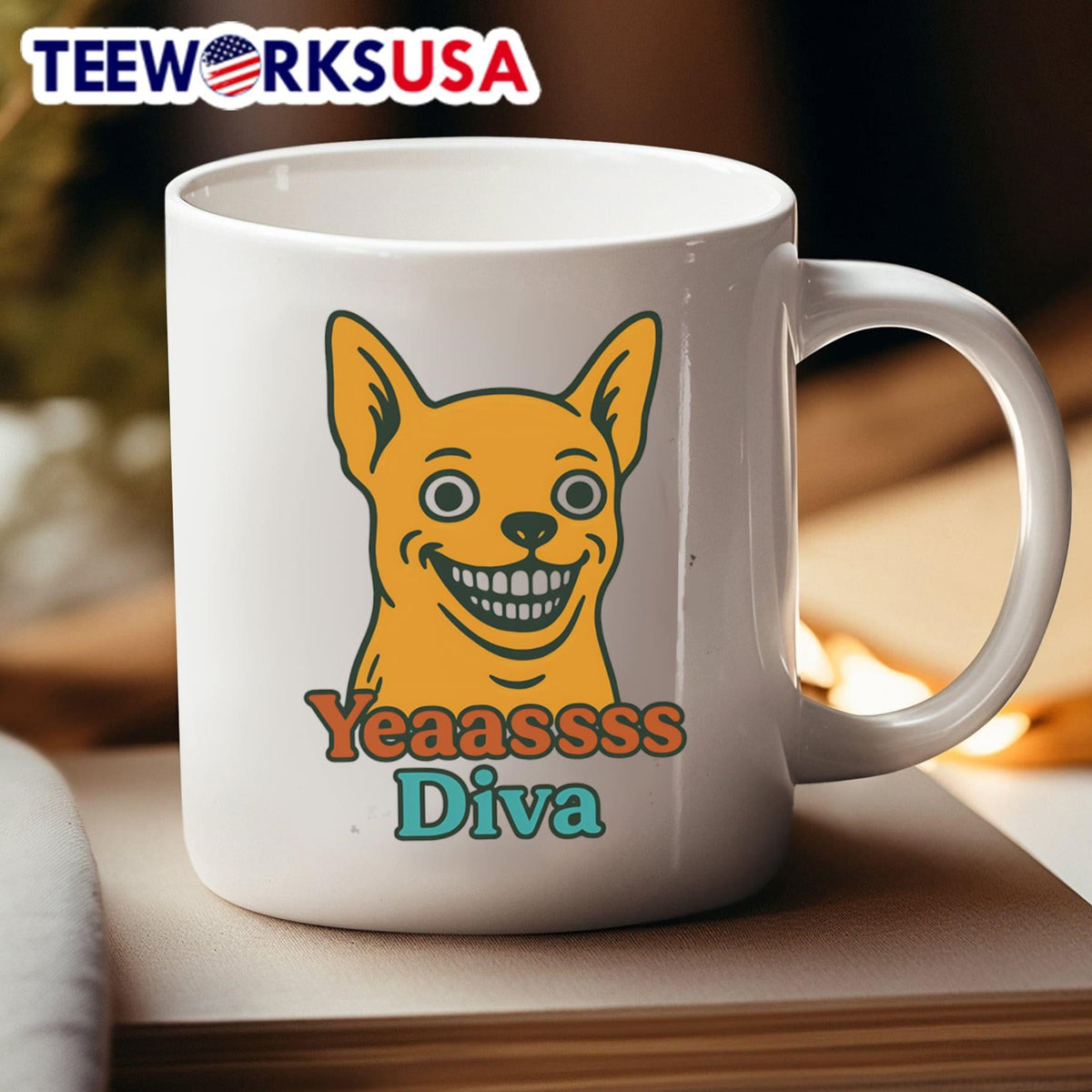 Chihuahua yeas Diva - Adult & Kids T-Shirts, Sweatshirts & Hoodies apparel design preview 4