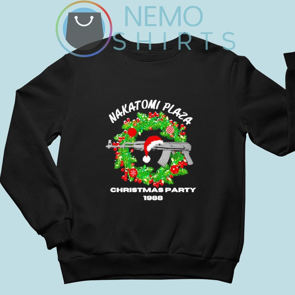 Nakatomi plaza Christmas party 1988 - Adult & Kids T-Shirts, Sweatshirts & Hoodies apparel design preview 5