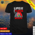 Life took me to Florida but I'll always be a Buckeye - Adult & Kids T-Shirts, Sweatshirts & Hoodies apparel design preview 1